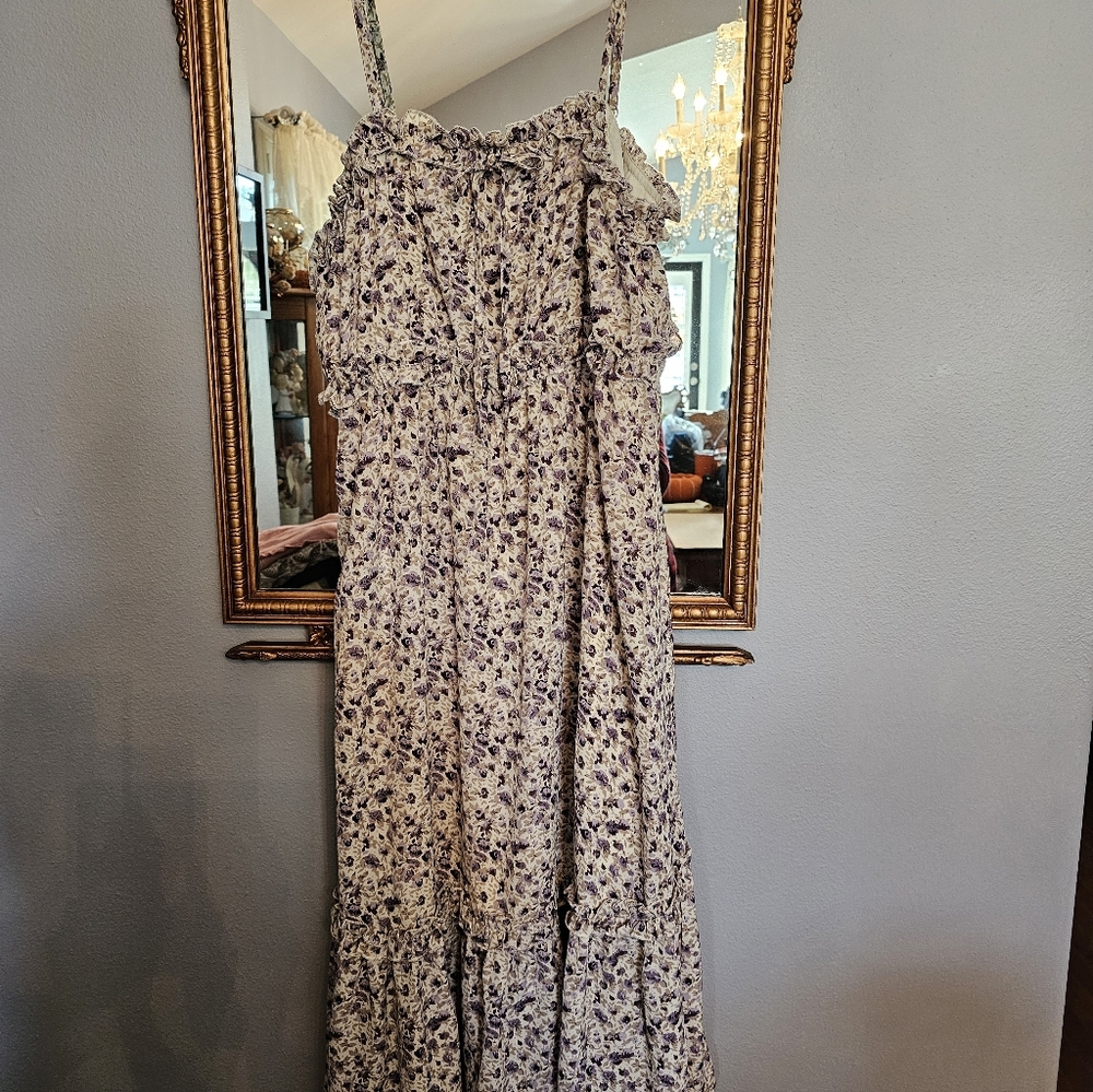 Floral Ruffle Sundress - Picture 2 of 4